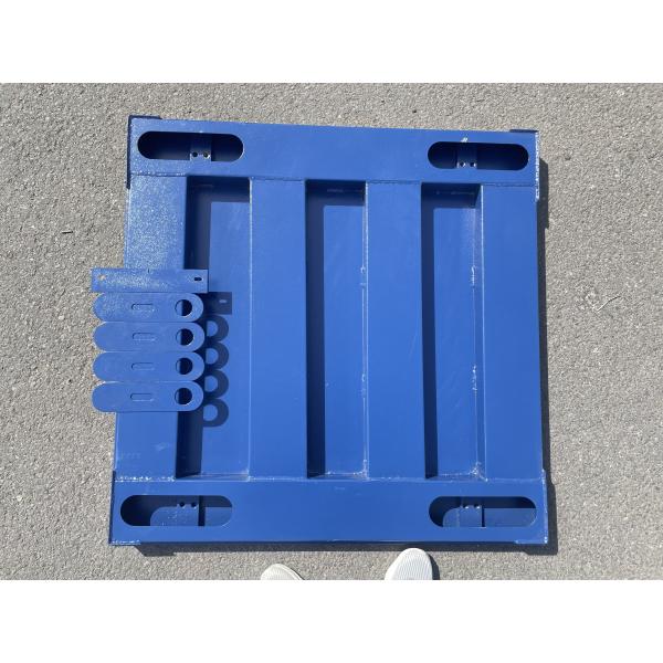 Báscula de piso de 2 toneladas con fuente de alimentación de 110v/220v para pesaje preciso en entornos industriales