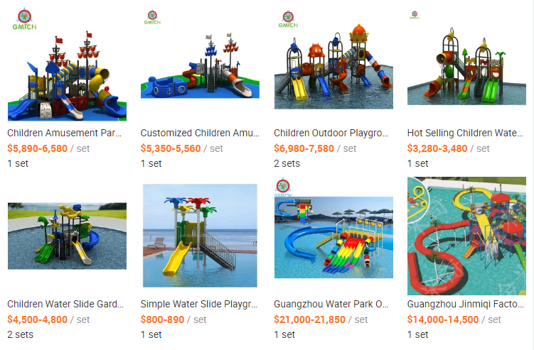 Environment Friendly Small Playground Set Outdoor Play Area Items Customizable