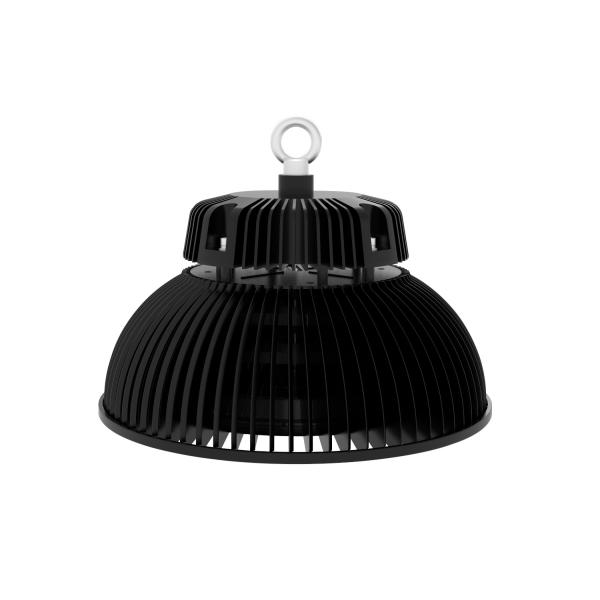 алюминий наивысшей мощности чистый привел снабжение жилищем, серый цвет и приведенное чернотой снабжение жилищем лампы