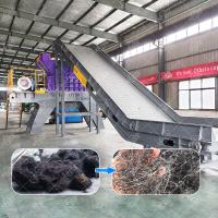 Máquina de reciclaje de hierro de acero para neumáticos de pirólisis de alta eficiencia