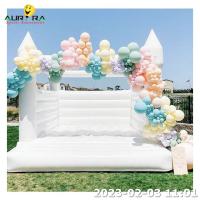 Inflatable Bouncer Bounce House White PVC Inflatable Wedding Bouncing Factory