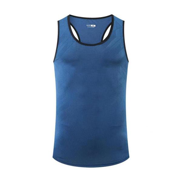 Leisure Sports Mens Summer Vest Breathable Quick Drying Elastic Moisture Wicking