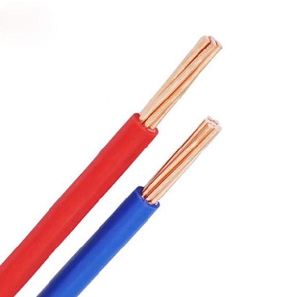 Бескислородный медный PVC кабеля ядра 4 кв Mm одиночный изолировал ткань
