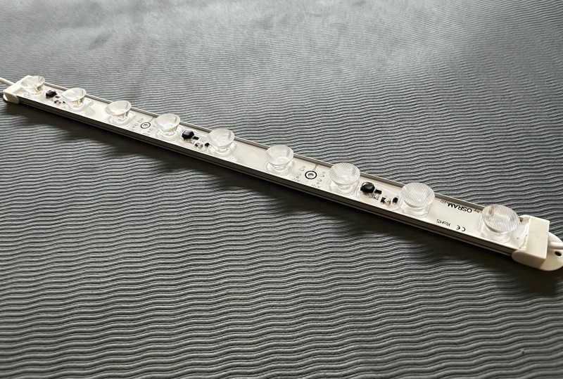 IP67 9LED Side Emitting LED Rigid Bar Light Slim Rigid LED Strip for Signage Lighting