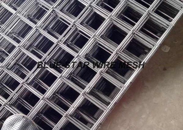 Corrosion Resistance Welded Wire Mesh Sheets , 304 316 Stainless Steel Welded Wire Fence Panels