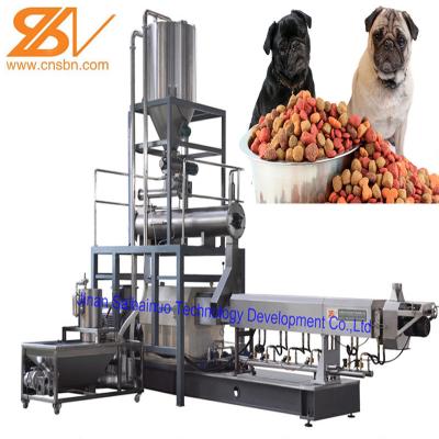 Equipamento de fabricação do alimento para cães, certificação do GV da máquina da extrusora do animal de estimação