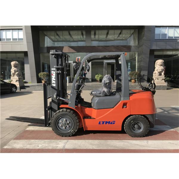 dual fuel suspension seat forklift Truck 3 .5 Ton with nice color