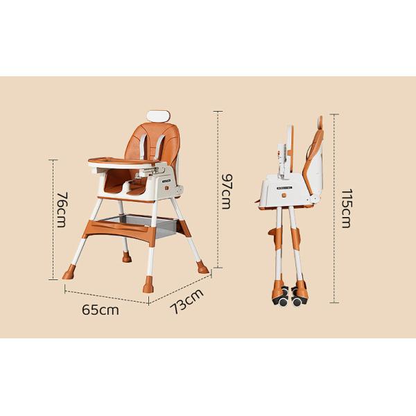 Multi Functional Portable Baby Dining Chair In Brown/Pink/Sky Blue/Green/Grey