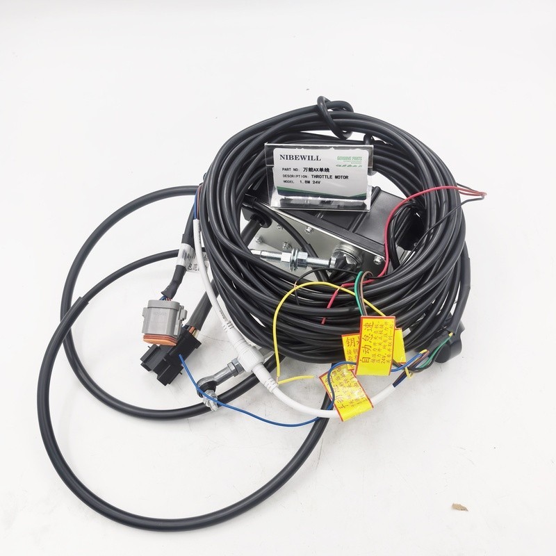 Universal AX Single-Line Throttle Motor 1.8M 24V for Construction Vehicles
