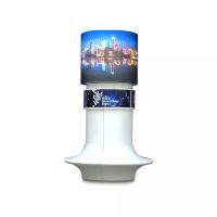 HD P2.5mm Flexível LED Display Screen Soft Cylinder Cubo Curvo Comercial