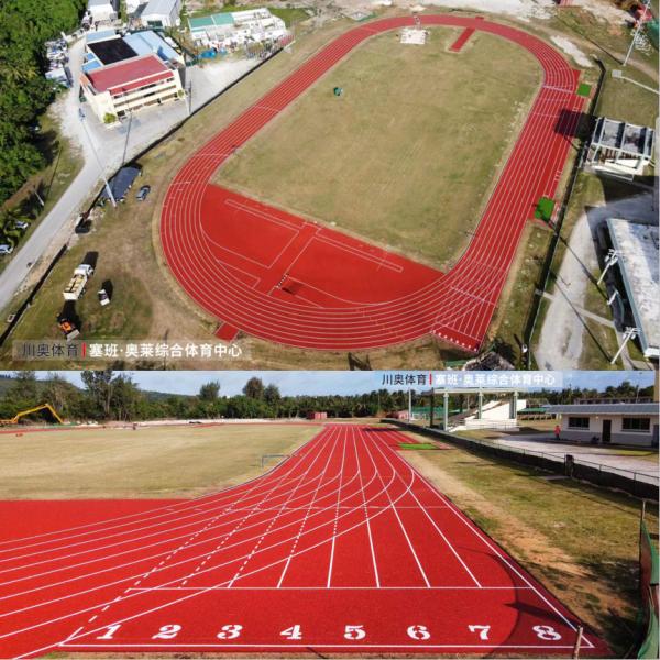 WA Approved Competition-Grade Synthetic Rubber Track for Rubber Track And Field International Competitions