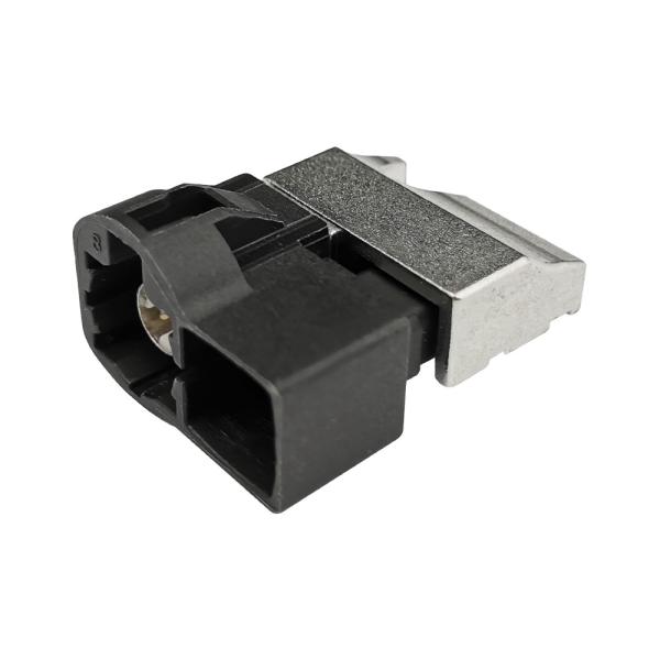 FAKRA RF Coaxial HSD Connector Automotive 4+4Pin Code A Plug 90 Degree