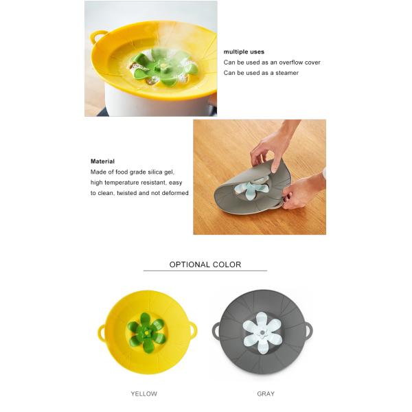 New product universal silicone pot pan lid cookware sets