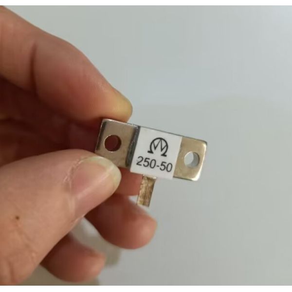 High Power RF Resistor Flange Resistor with 0~1.5GHz Frequency -55~+125℃ Temperature Range and Copper Nickel Plated Heat Sink