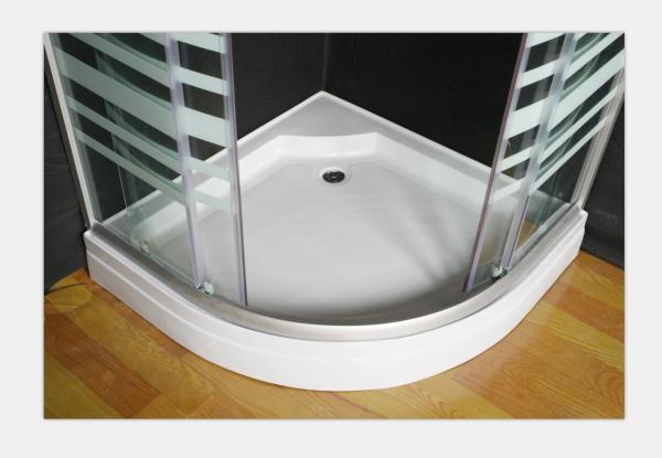 Square / Arc Shower Door Enclosures , ABS Tray Bathroom Shower Enclosures