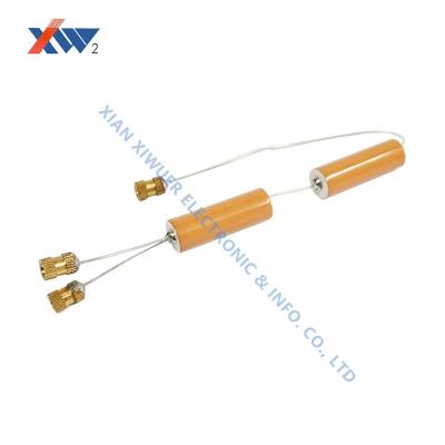 O capacitor cerâmico de alta tensão personalizado Rod 36KV 45PF revestiu disponível