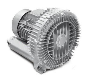 Oil Free Single Stage Side Channel Vacuum Pump 12.5 Kw / 14.5 Kw Output