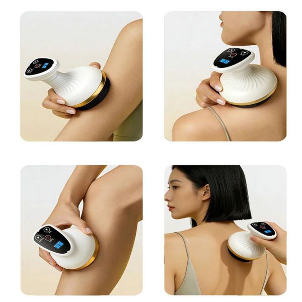 Anti-Cellulite Massager Smart Electric Cupping Therapy Massager with 6 suction levels Handheld Vacuum Cellulite Body Massager