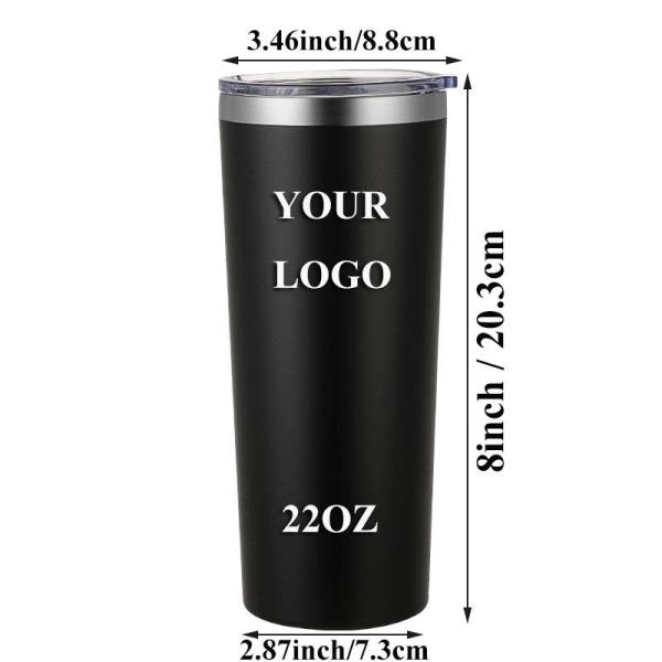 260/360/480/600/900ML Tumblers de acero inoxidable a granel con tapas Vacuo de automóvil Sus 304 Tumbler aislado con prueba de salpicaduras aplicado a la oficina del hogar