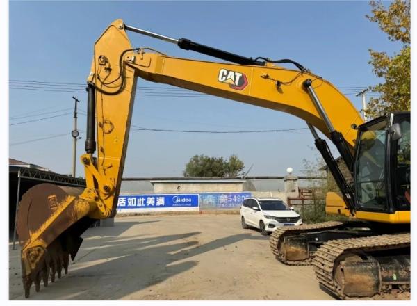 CAT330 Used Bucket Excavator 1.6 M3 Capacity 30700 Kg Weight For Movement