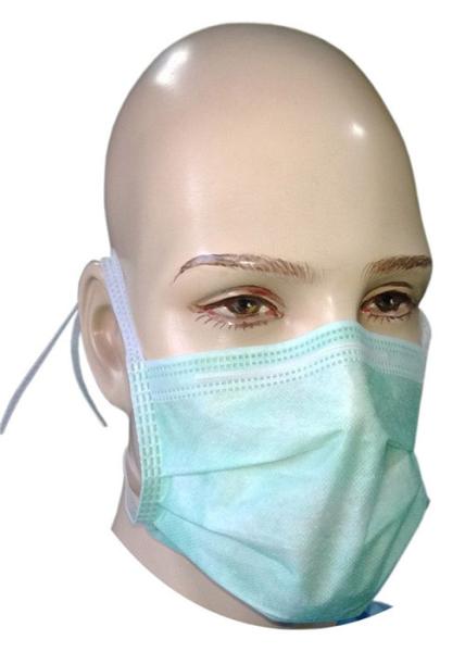 3 Ply Surgery Face Mask , Disposable Mouth Mask With High Breathability