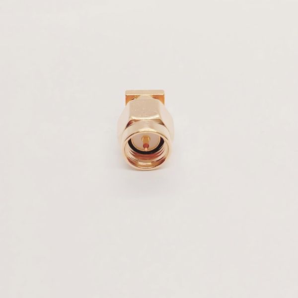 SMA-JEP SMA Male Edge Mount PCB Connector DC-6GHz with Gold-plated Brass and PTFE Insulator