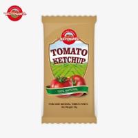 10 gramas de ketchup com um sabor doce e azedo e puro sabor natural