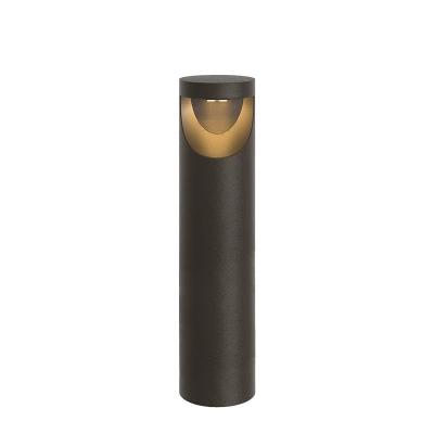 12W 24W LED Bollard Light 180 OR 360 Degree Beam Angle For European P-Class Standard Pedestrian Lighting And M-Class Roads