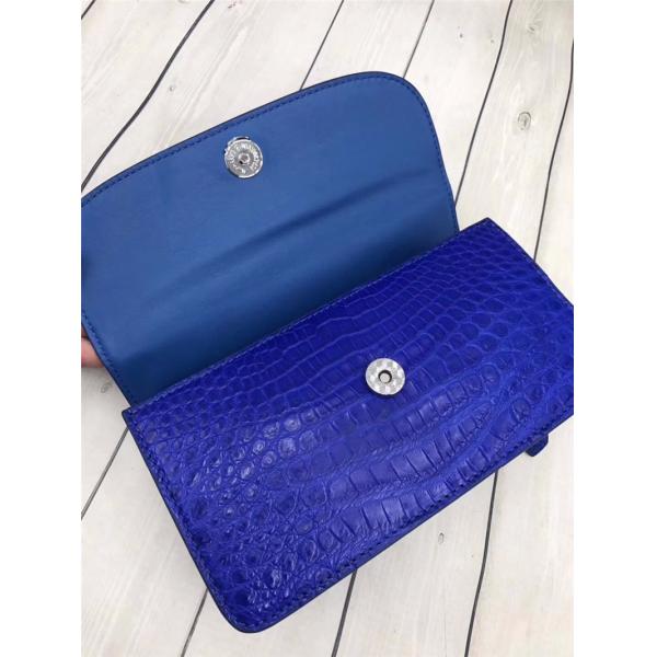 Authentic Crocodile Belly Skin Lady Small Purse Female CHIC Handbag Genuine Alligator Leather Women Cross Shoulder Bag