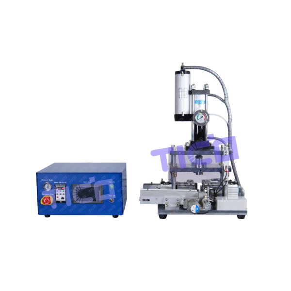 Cylindrical Cell Semi-auto Crimping Machine with Split Design