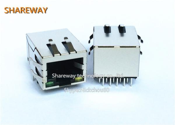 2250013-8 RJ45 Connector With Integrated Transformer For HUB,PC card, Switch, Route, PC Mainboard, SDH, PDH, IP Phone