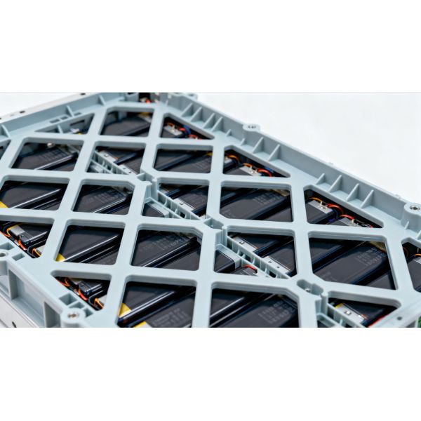 Batería de fosfato de hierro y litio para almacenamiento de energía residencial de 614,4 V 100 AH