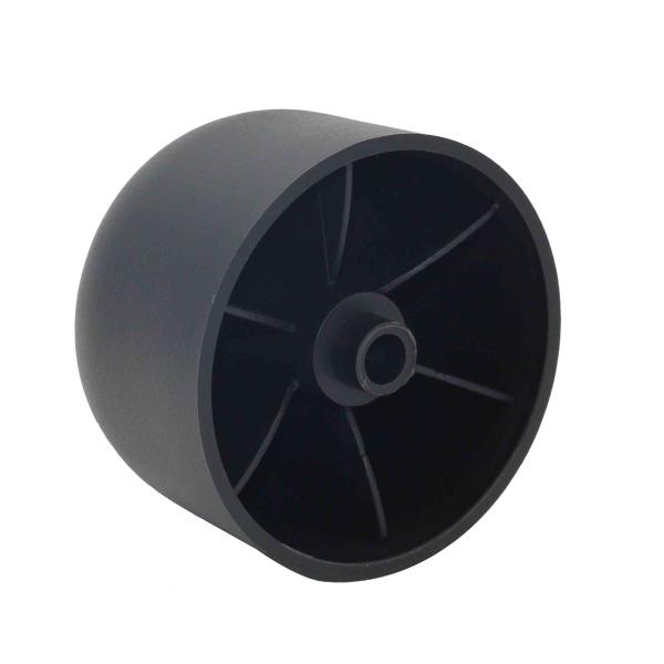 KR-P0101 Round Plastic Sofa Legs Replacement Easy Install Reduce Vibration