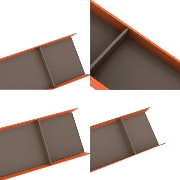 MJMFD YG-FGJ03 Customizable Aluminum Jewelry Drawer Organizer Tray, 460x155x50mm, Handmade for Wardrobe & Dresser, Modular DIY Design