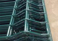 As aves domésticas abrigam o cerco soldado revestido Pvc da rede de arame galvanizadas com cargo