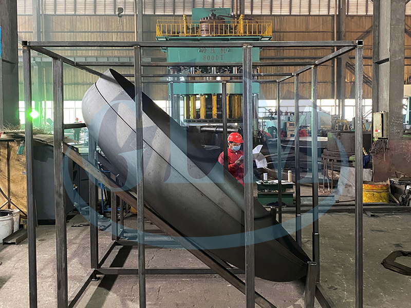 3800 * 70 мм SA516 Головы полусферных резервуаров для котлов