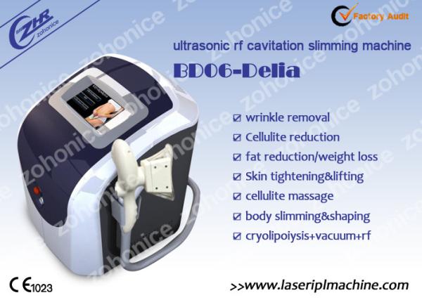 Portable 40k Cavitation Body And Face Rf Lipo Laser Body Slimming 4in1 360 Cryo Machine