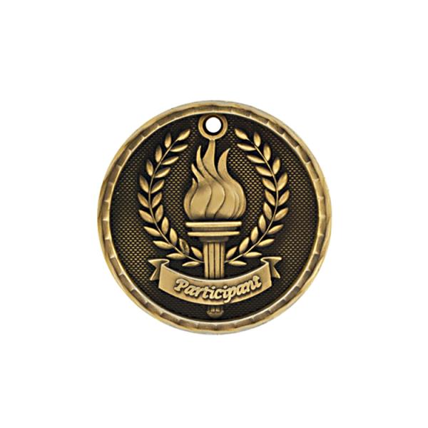 Customized Gifts Miraculous Metal Gold Award Marathon Sports Medal With Ribbon Metal Award Medals