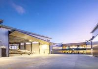 Insulated Steel Structure Hangar Snow Resistant Private Aircraft Hangar Steel Buildings