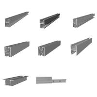 41 mm de aluminio anodizado paneles solares de montaje rieles resistentes a la corrosión