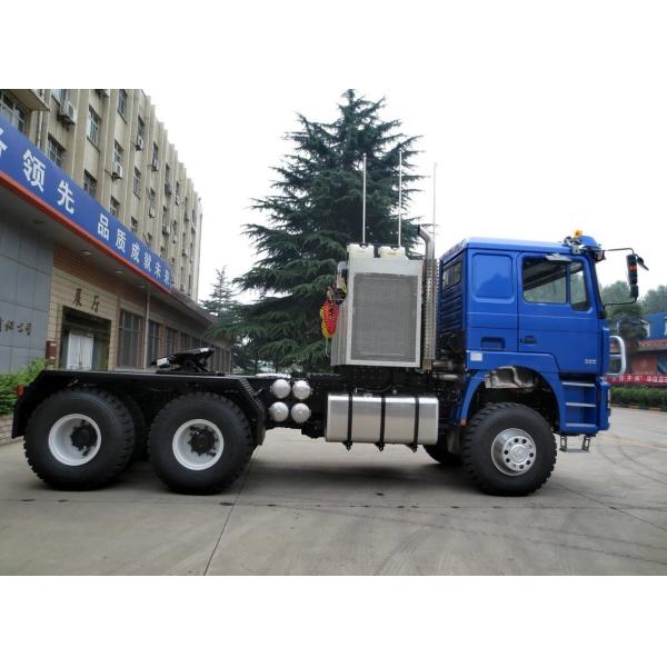 Тракторные грузовики 6*6 полный привод Shacman Prime Mover Cummins 600hp двигатель с 10 шинами