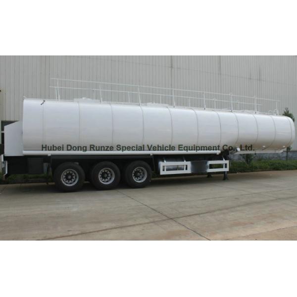 50Ton liquid Asphalt Tanker Semi-trailer with 2TBL45P BALTUR Heating and Insulation