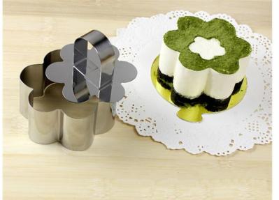 Anel de bolo de flor de aço inoxidável RK Bakeware China Foodservice NSF 304, lindos moldes de anel de confeitaria tamanho personalizado