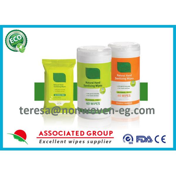 Здоровое частное противобактериологическое влажное обтирает, рука санируя не обтирает никакие жесткие химикаты