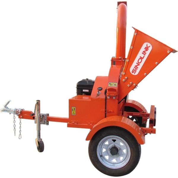Atv Wood Chipper Machine Disc and shredder machine 13.5hp 14Hp 15Hp Timber Shredder