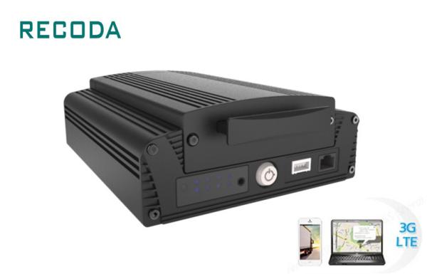3G / GPS hard disk Mobile Vehicle DVR supports 4CH 720P AHD with WIFI G-Sensor