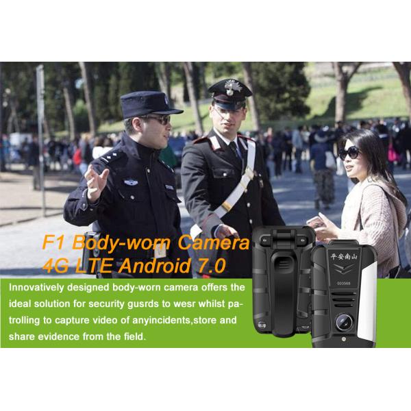 Водоустойчивый кот 4 LTE 8MP 4G показывает камеру тела средств массовой информации
