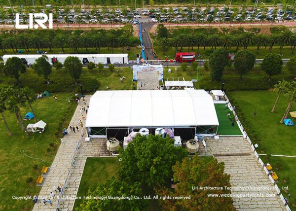 Outdoor Customized White Aluminium Structure For Sports Field Event Tents