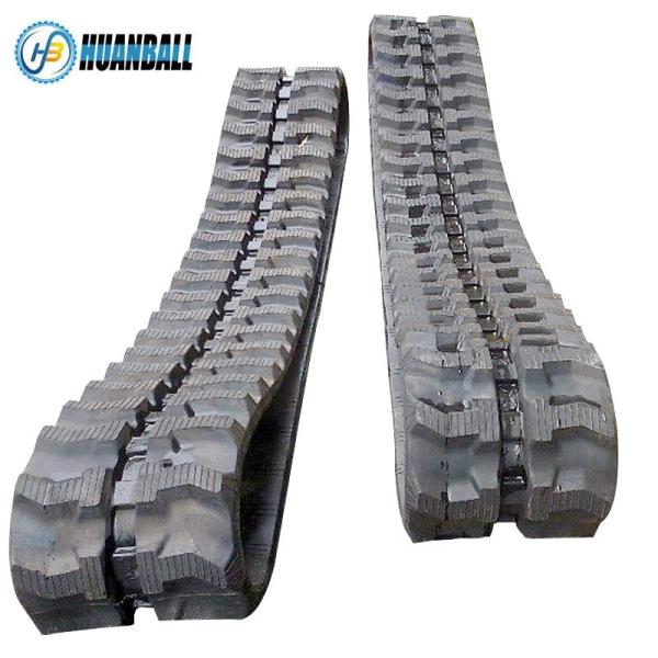 Tear-Resistant 250X52.5X78 Mini Excavators Rubber Track for Komatsu PC20uu Jcb 8026