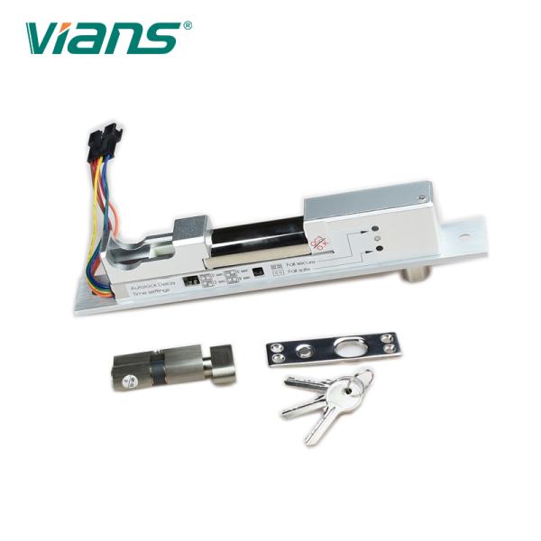 Vians electric bolt lock , dead lock with keys with timer for glass door silding door